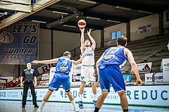 Basketball, bet-at-home Basketball Superliga 2020/21, Halbfinale Spiel 4, Oberwart Gunners, Gmunden Swans, Ignas Fiodorovas (5)