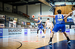 Basketball, bet-at-home Basketball Superliga 2020/21, Halbfinale Spiel 4, Oberwart Gunners, Gmunden Swans, Benedikt Güttl (7)