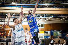 Basketball, bet-at-home Basketball Superliga 2020/21, Halbfinale Spiel 4, Oberwart Gunners, Gmunden Swans, Daniel Friedrich (6)