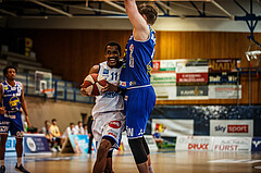 Basketball, bet-at-home Basketball Superliga 2020/21, Halbfinale Spiel 4, Oberwart Gunners, Gmunden Swans, Nigel Pruitt (11)