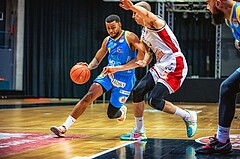 Basketball, Win2Day Superliga 2022/23, Grunddurchgang 7.Runde, BC GGMT Vienna, SKN St. Pölten, Steven Kaltenbrunner (7), Stefan Savic (13)