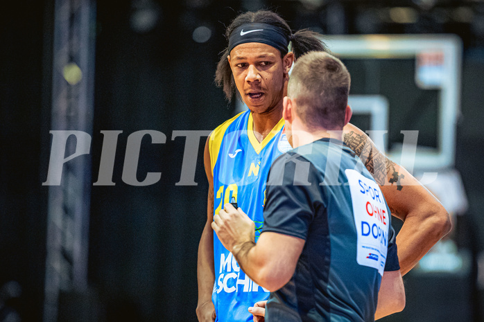 Basketball, Win2Day Superliga 2022/23, Grunddurchgang 7.Runde, BC GGMT Vienna, SKN St. Pölten, Christopher Ferguson (20)