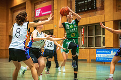 Basketball, Win2Day Basketball Damen Superliga 2022/23, Grunddurchgang 7.Runde, Vienna United, UBI Holding Graz, Nika Cic (18)