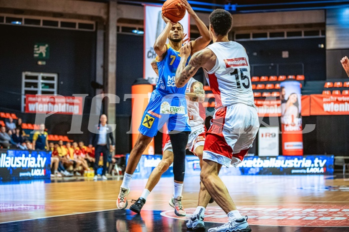 Basketball, Win2Day Superliga 2022/23, Grunddurchgang 7.Runde, BC GGMT Vienna, SKN St. Pölten, Steven Kaltenbrunner (7)