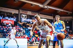 Basketball, Win2Day Superliga 2022/23, Grunddurchgang 7.Runde, BC GGMT Vienna, SKN St. Pölten, Enis Murati (44)