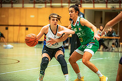 Basketball, Win2Day Basketball Damen Superliga 2022/23, Grunddurchgang 7.Runde, Vienna United, UBI Holding Graz, Ninel Merkotun (28)