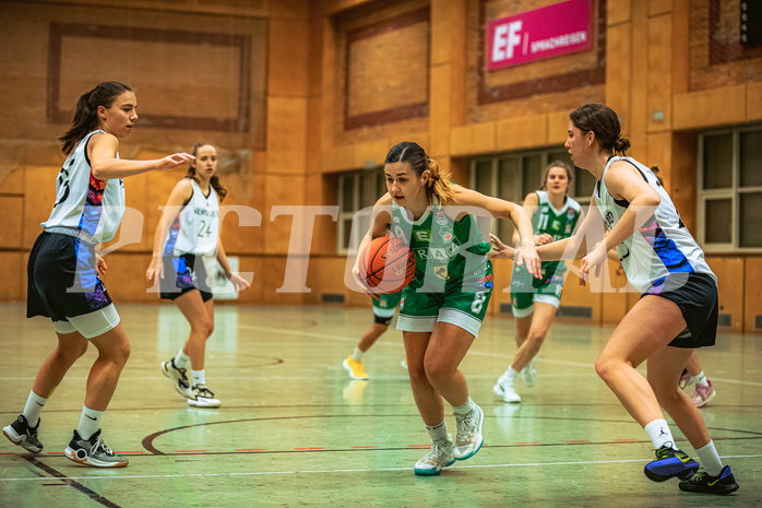 Basketball, Win2Day Basketball Damen Superliga 2022/23, Grunddurchgang 7.Runde, Vienna United, UBI Holding Graz, Eva Fellner (8)