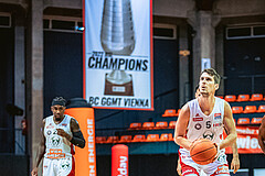 Basketball, Win2Day Superliga 2022/23, Grunddurchgang 7.Runde, BC GGMT Vienna, SKN St. Pölten, Bogic Vujosevic (5)