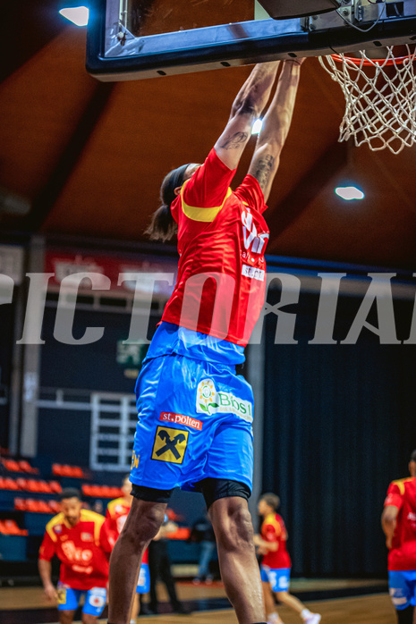 Basketball, Win2Day Superliga 2022/23, Grunddurchgang 7.Runde, BC GGMT Vienna, SKN St. Pölten, Christopher Ferguson (20)
