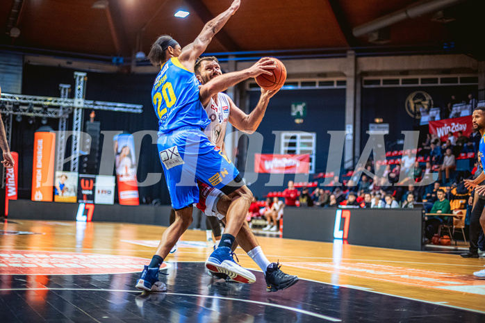 Basketball, Win2Day Superliga 2022/23, Grunddurchgang 7.Runde, BC GGMT Vienna, SKN St. Pölten, Christopher Ferguson (20), Jozo Rados (3)