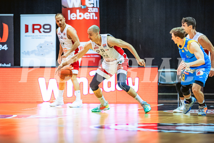 Basketball, Win2Day Superliga 2022/23, Grunddurchgang 7.Runde, BC GGMT Vienna, SKN St. Pölten, Stefan Savic (13)