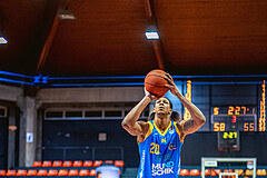 Basketball, Win2Day Superliga 2022/23, Grunddurchgang 7.Runde, BC GGMT Vienna, SKN St. Pölten, Christopher Ferguson (20)
