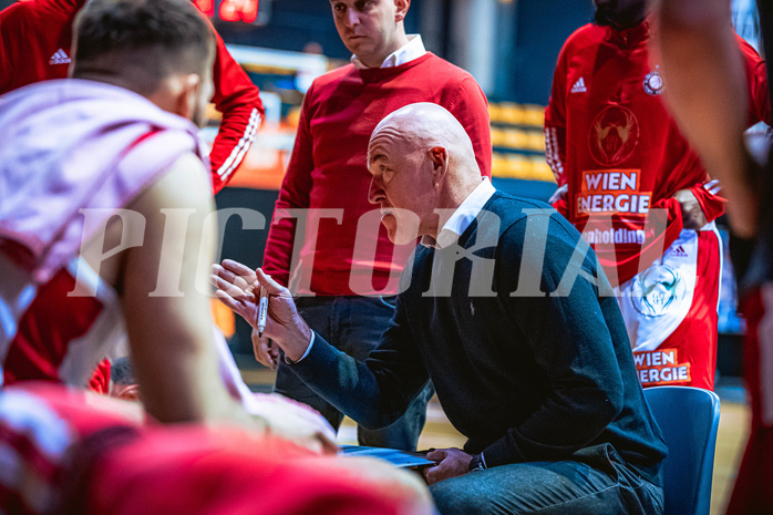 Basketball, Win2Day Superliga 2022/23, Grunddurchgang 7.Runde, BC GGMT Vienna, SKN St. Pölten, Aramis Naglic (Head Coach)