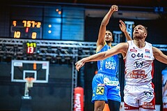 Basketball, Win2Day Superliga 2022/23, Grunddurchgang 7.Runde, BC GGMT Vienna, SKN St. Pölten, Michael Holton Jr. (14)