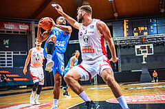 Basketball, Win2Day Superliga 2022/23, Grunddurchgang 7.Runde, BC GGMT Vienna, SKN St. Pölten, Michael Holton Jr. (14), Jozo Rados (3)