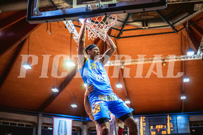 Basketball, Win2Day Superliga 2022/23, Grunddurchgang 7.Runde, BC GGMT Vienna, SKN St. Pölten, Christopher Ferguson (20)