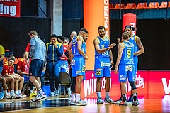 Basketball, Win2Day Superliga 2022/23, Grunddurchgang 7.Runde, BC GGMT Vienna, SKN St. Pölten, Rashaan Guylain Mbemba (12)