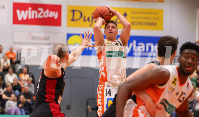 Basketball Superliga 2022/23, Playoff, Semifinale Spiel 2 Klosterneuburg Dukes vs. BC Vienna


