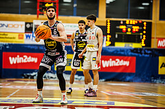 Basketball, win2day Basketball Superliga 2023/24, 4.Plazierungsrunde, Traiskirchen Lions, Gmunden Swans, Daniel Friedrich (6)