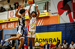 Basketball, win2day Basketball Superliga 2023/24, 4.Plazierungsrunde, Traiskirchen Lions, Gmunden Swans, Demarcus Demonia (4)