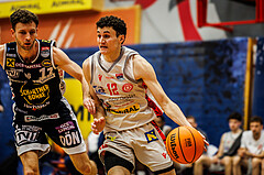 Basketball, win2day Basketball Superliga 2023/24, 4.Plazierungsrunde, Traiskirchen Lions, Gmunden Swans, Nils Kühteubl (12)