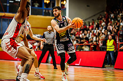 Basketball, win2day Basketball Superliga 2023/24, 4.Plazierungsrunde, Traiskirchen Lions, Gmunden Swans, Daniel Friedrich (6)