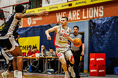 Basketball, win2day Basketball Superliga 2023/24, 4.Plazierungsrunde, Traiskirchen Lions, Gmunden Swans, Edgars Lasenbergs (25)