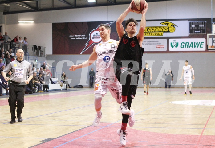 Basketball 2.Bundesliga 2018/19 Grunddurchgang 16.Runde  Jennersdorf Blackbirds vs Mistelbach Mustangs