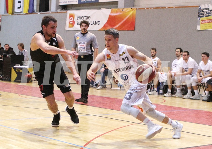 Basketball 2.Bundesliga 2018/19 Grunddurchgang 16.Runde  Jennersdorf Blackbirds vs Mistelbach Mustangs