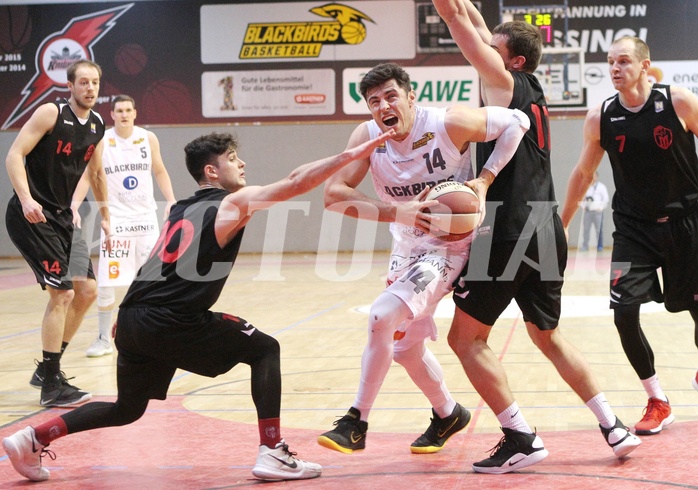 Basketball 2.Bundesliga 2018/19 Grunddurchgang 16.Runde  Jennersdorf Blackbirds vs Mistelbach Mustangs