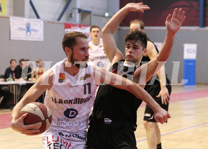 Basketball 2.Bundesliga 2018/19 Grunddurchgang 16.Runde  Jennersdorf Blackbirds vs Mistelbach Mustangs