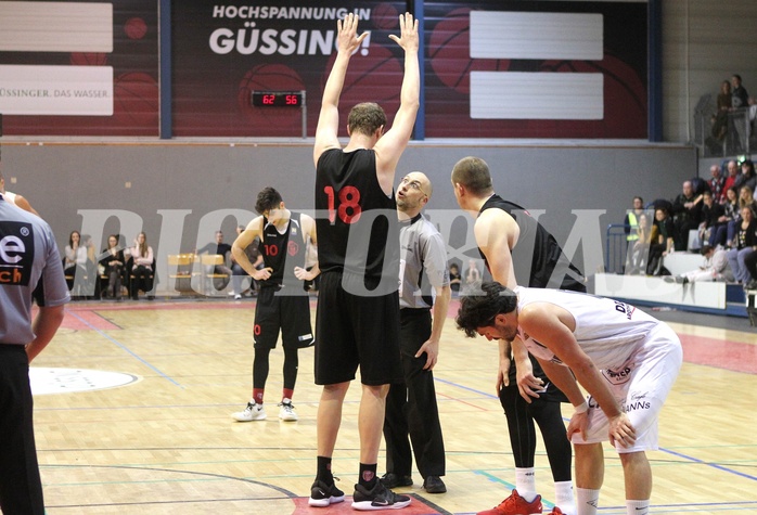 Basketball 2.Bundesliga 2018/19 Grunddurchgang 16.Runde  Jennersdorf Blackbirds vs Mistelbach Mustangs