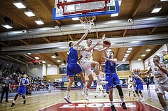 Basketball, Admiral Basketball Superliga 2019/20, Grunddurchgang 7.Runde, Traiskirchen Lions, D.C. Timberwolves, Sebastian Lesny (4)