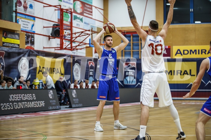 Basketball, Admiral Basketball Superliga 2019/20, Grunddurchgang 7.Runde, Traiskirchen Lions, DC Timberwolves, Nemanja Nikolic (6)