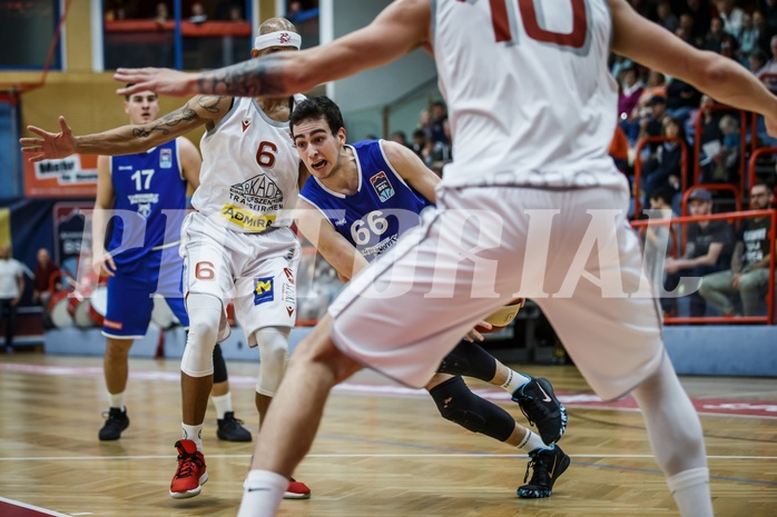 Basketball, Admiral Basketball Superliga 2019/20, Grunddurchgang 7.Runde, Traiskirchen Lions, DC Timberwolves, Paul Rotter (66)