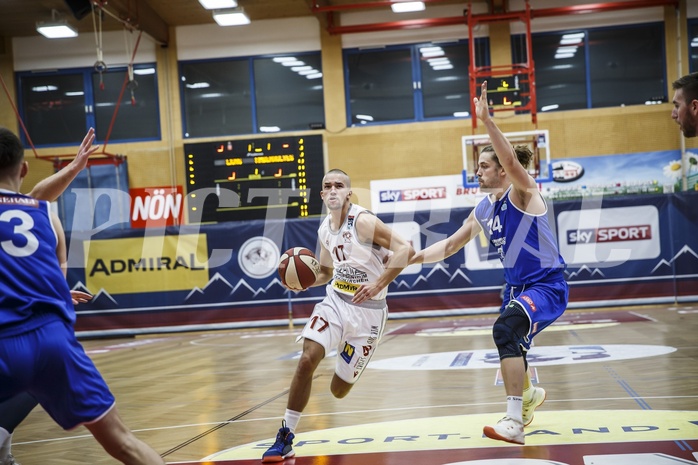 Basketball, Admiral Basketball Superliga 2019/20, Grunddurchgang 7.Runde, Traiskirchen Lions, D.C. Timberwolves, Oscar Schmit (17)