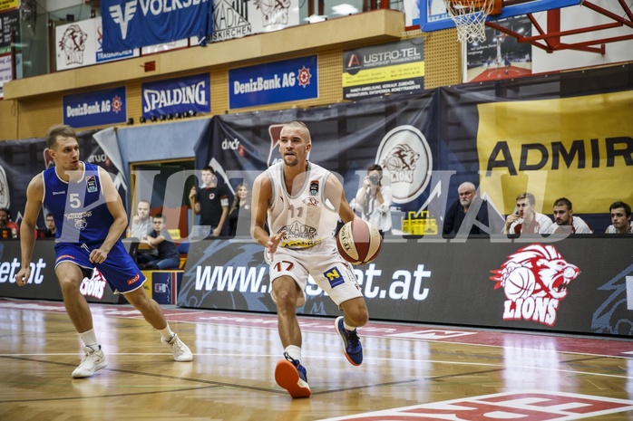 Basketball, Admiral Basketball Superliga 2019/20, Grunddurchgang 7.Runde, Traiskirchen Lions, D.C. Timberwolves, Oscar Schmit (17)