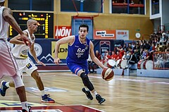 Basketball, Admiral Basketball Superliga 2019/20, Grunddurchgang 7.Runde, Traiskirchen Lions, DC Timberwolves, Paul Rotter (66)
