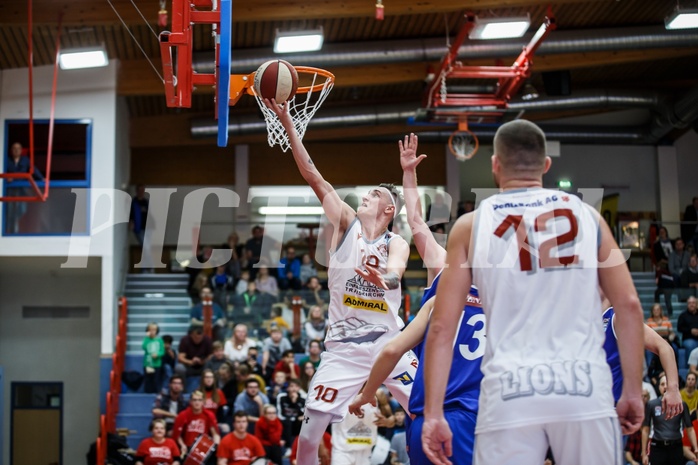 Basketball, Admiral Basketball Superliga 2019/20, Grunddurchgang 7.Runde, Traiskirchen Lions, DC Timberwolves, Aleksandar Andjelkovic (10)
