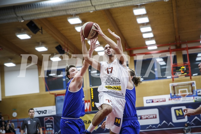 Basketball, Admiral Basketball Superliga 2019/20, Grunddurchgang 7.Runde, Traiskirchen Lions, D.C. Timberwolves, Oscar Schmit (17)