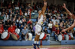 Basketball, Admiral Basketball Superliga 2019/20, Grunddurchgang 7.Runde, Traiskirchen Lions, DC Timberwolves, Oscar Schmit (17)