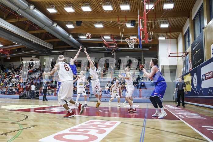 Basketball, Admiral Basketball Superliga 2019/20, Grunddurchgang 7.Runde, Traiskirchen Lions, D.C. Timberwolves, Paul Rotter (66)