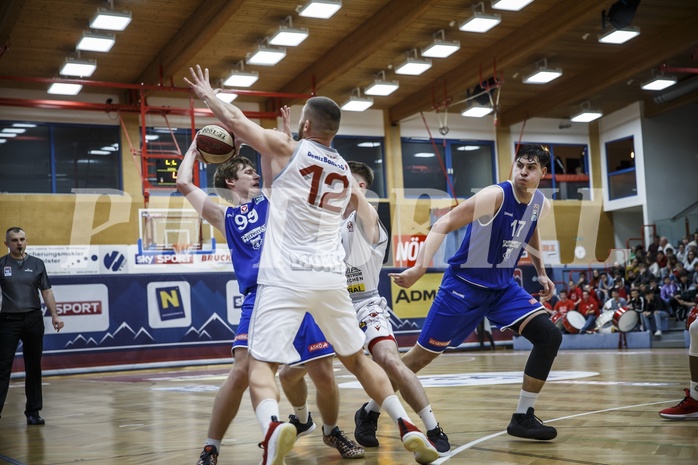 Basketball, Admiral Basketball Superliga 2019/20, Grunddurchgang 7.Runde, Traiskirchen Lions, D.C. Timberwolves, Jonas John (99)