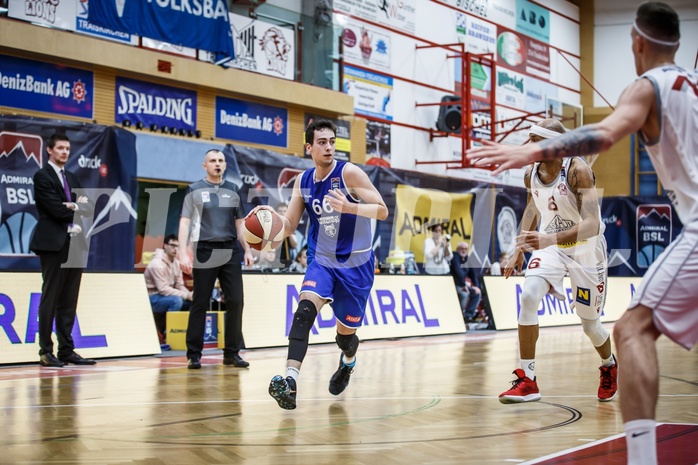 Basketball, Admiral Basketball Superliga 2019/20, Grunddurchgang 7.Runde, Traiskirchen Lions, DC Timberwolves, Paul Rotter (66)