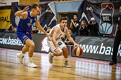Basketball, Admiral Basketball Superliga 2019/20, Grunddurchgang 7.Runde, Traiskirchen Lions, DC Timberwolves, Paul Isbetcherian (9)