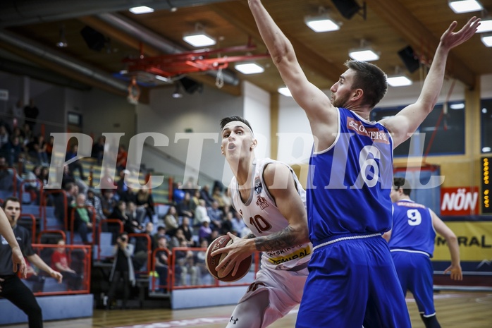 Basketball, Admiral Basketball Superliga 2019/20, Grunddurchgang 7.Runde, Traiskirchen Lions, D.C. Timberwolves, Aleksandar Andjelkovic (10)