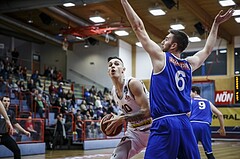 Basketball, Admiral Basketball Superliga 2019/20, Grunddurchgang 7.Runde, Traiskirchen Lions, D.C. Timberwolves, Aleksandar Andjelkovic (10)