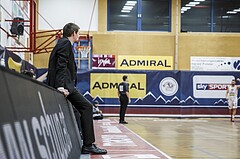 Basketball, Admiral Basketball Superliga 2019/20, Grunddurchgang 7.Runde, Traiskirchen Lions, D.C. Timberwolves, Hubert Schmidt (Headcoach)