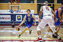 Basketball, Admiral Basketball Superliga 2019/20, Grunddurchgang 7.Runde, Traiskirchen Lions, DC Timberwolves, Jonas John (99)