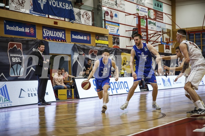 Basketball, Admiral Basketball Superliga 2019/20, Grunddurchgang 7.Runde, Traiskirchen Lions, D.C. Timberwolves, Lukas Reichle (13)